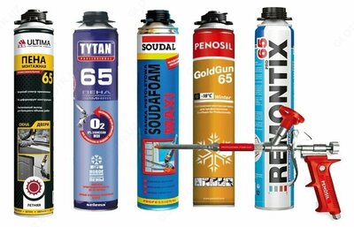 Монтажная пена - 75 000 сум / шт.