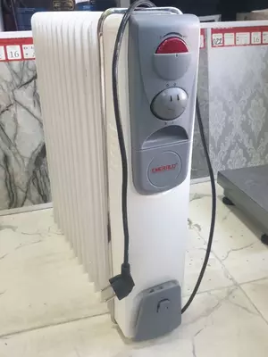 Масляный обогреватель "Emerald" EM-1313 2900W (13 секций) Белый/серый