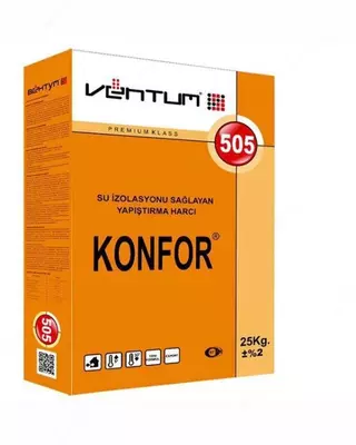 Кафельный клей KONFOR Ventum 505 25кг Кафельный клей KONFOR Ventum 505 25кг