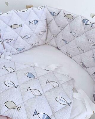 Бортики для детских кроваток