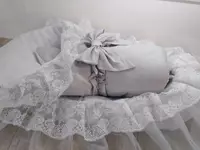 Одеяло-конверт для новорожденного "BORTIKI_GNEZDO_KOSICHKI"