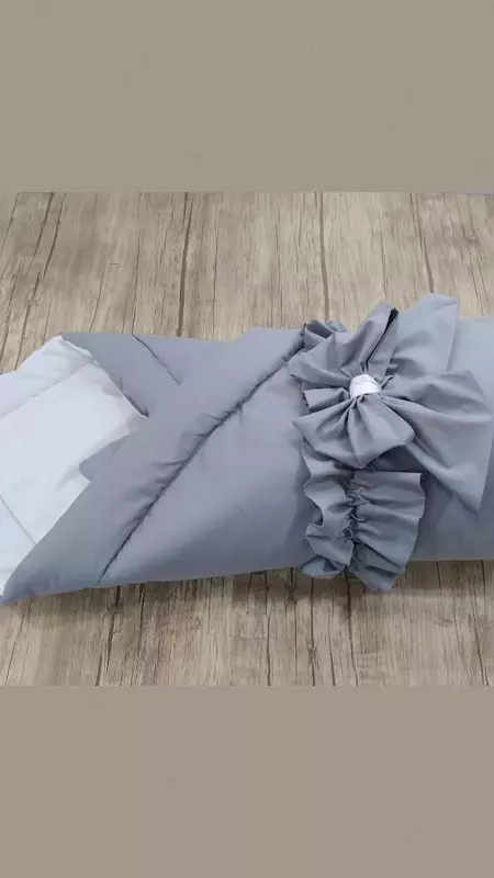 Одеяло-конверт для новорожденного - "BORTIKI_GNEZDO_KOSICHKI"