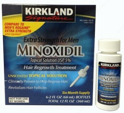 Средство для роста волос Миноксидил Киркланд 5% / Minoxidil Kirkland 5%