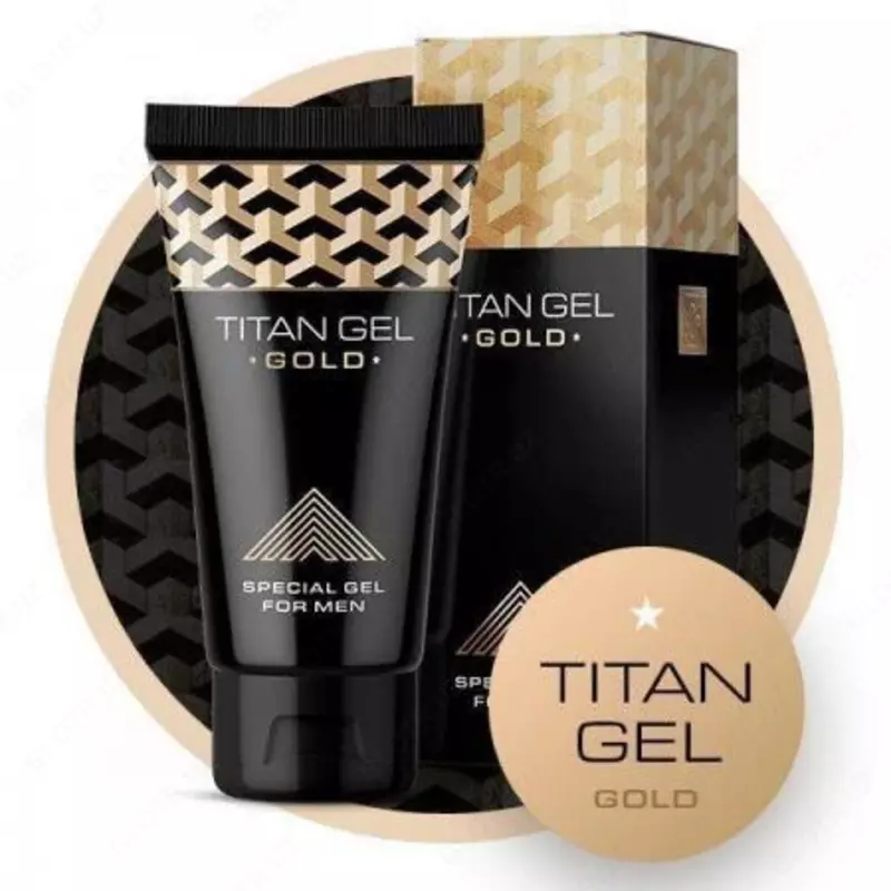 Гель для мужчин Titan Gel Gold (Титан Гель Голд) - 146 000 сум