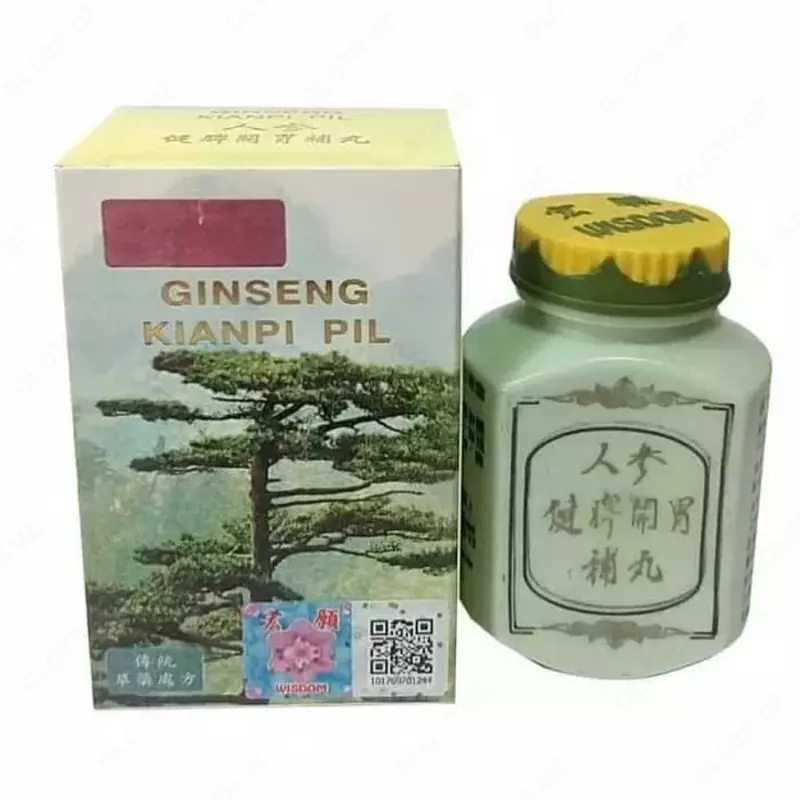 Капсулы для набора веса Ginseng Kianpi pil (Гинсенг Кианпи Пил) 60 капсул