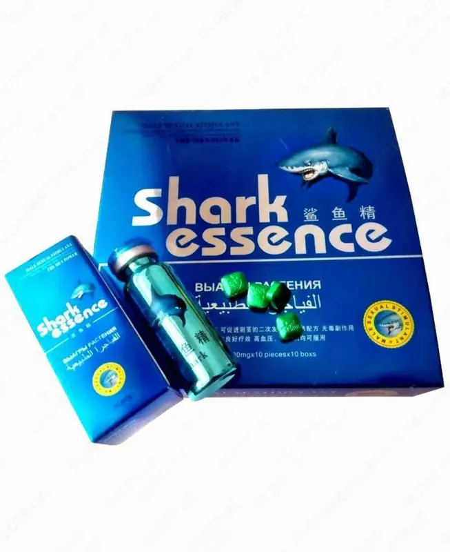 Капсулы для потенции мужчин Shark Essence (Акула Виагра) - 120 000 сум