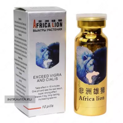 Afrika sheri erkaklar uchun preparati (Afrika sher)