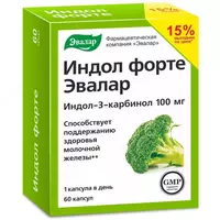  Evalar tomonidan indol forte kapsulalari-ayollarning kokraklarini soglom saqlash uchun - 