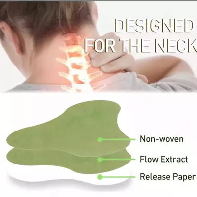 Пластырь от боли в шее, с экстрактом полыни, 12 шт.