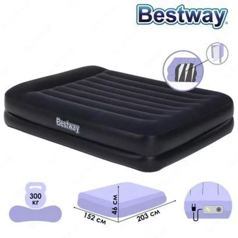 Кровать надувная Tritech Airbed Queen - 1 408 000 сум