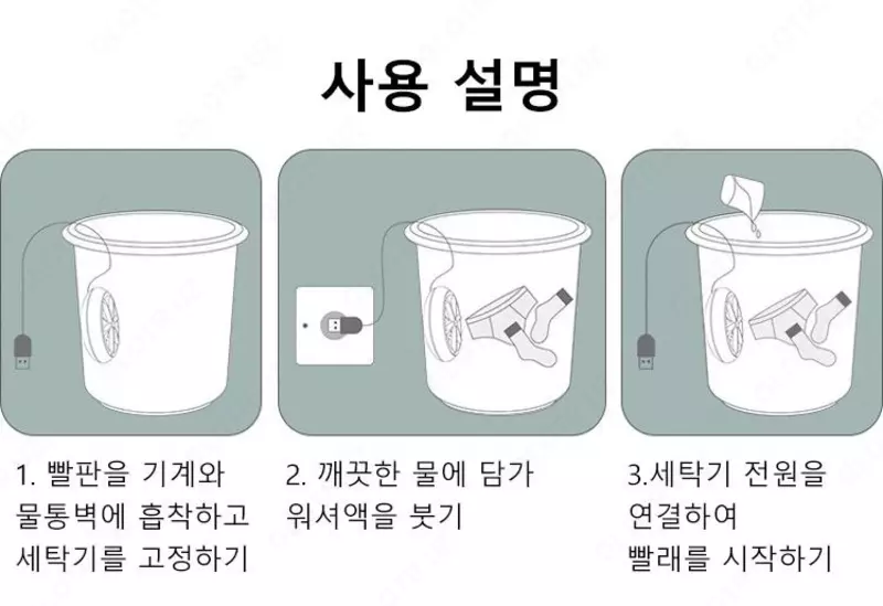 ultrasonik mini kir yuvish mashinasi - 130 000 so'm