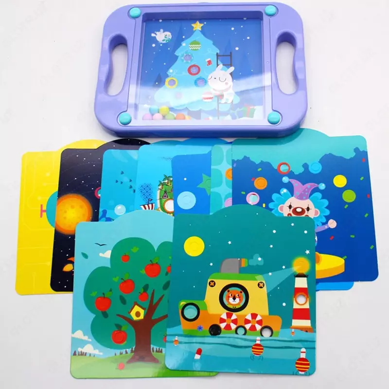 10 в 1 мяч баланс игра-головоломка со сценами карты