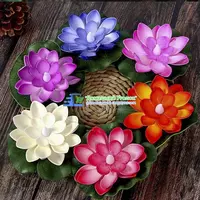 Плавающие лампы в виде лотоса