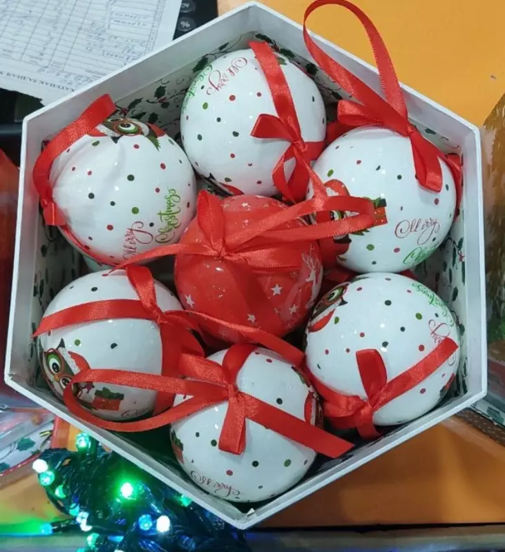  Новогодний набор ёлочных игрушек - 