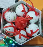  Новогодний набор ёлочных игрушек - 