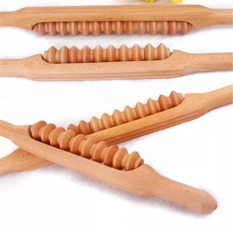 Бамбуковая роликовая палка