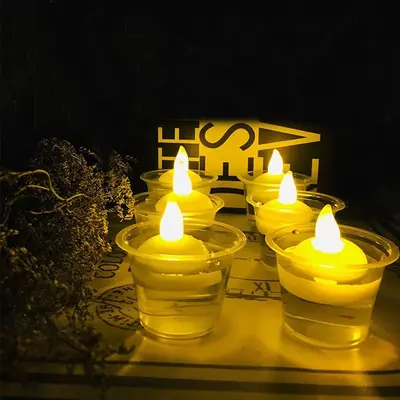 Беспламенные плавающие свечи