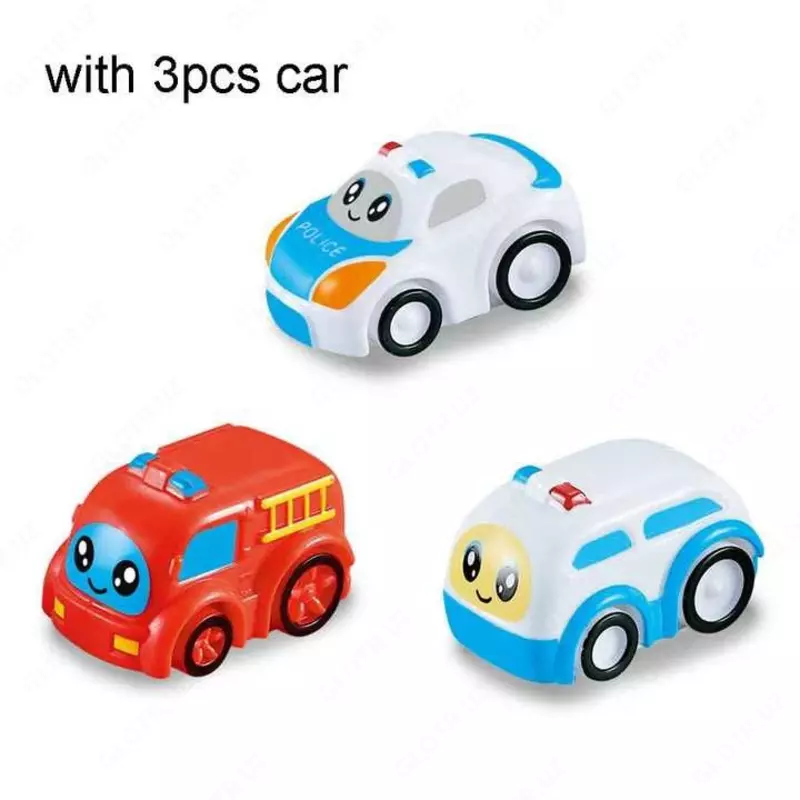 Детский АвтоТрек с горкой "Railcar City"