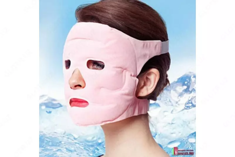   Турмалиновая Массажная Маска для Лица (многоразовая)