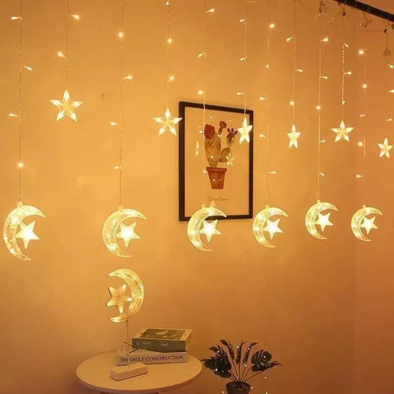 Гирлянда ~ Полумесяц звезда