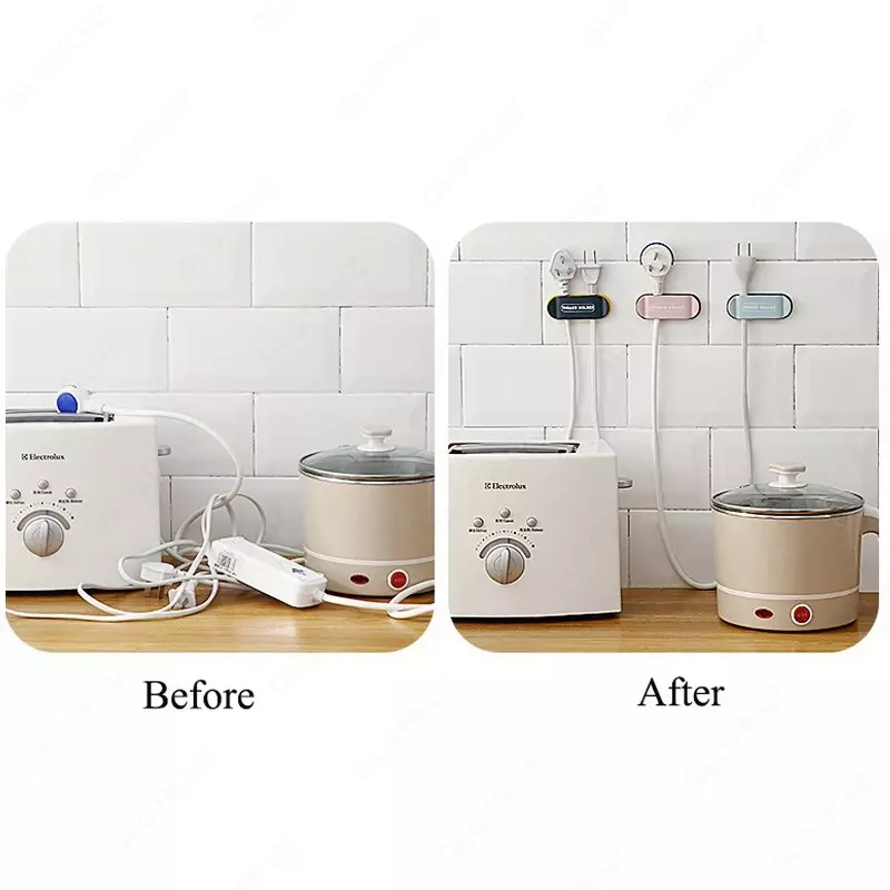 Клипса-держатель для электрических проводов