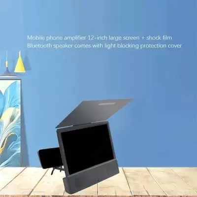   Лупа экрана телефона с bluetooth-динамиком.