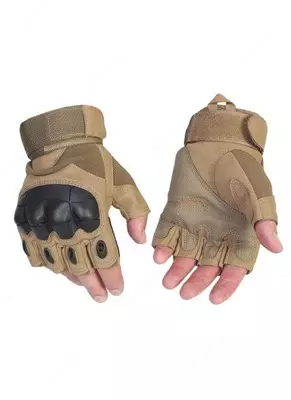 Тактические беспалые перчатки