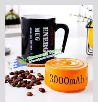 380 мл креативная кофейная чашка в форме батареи 3D керамическая чашка для офиса дома чайная чашка Персонализированная кружка для парня уникальный тренд подарок - 