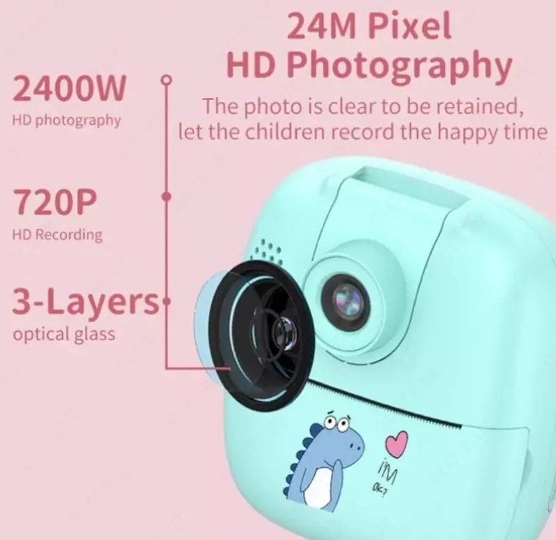 Камера мгновенной печати для детей