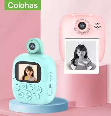 Камера мгновенной печати для детей - Любимая детская камера для печати фотографий. Он использует технологию термопринтера