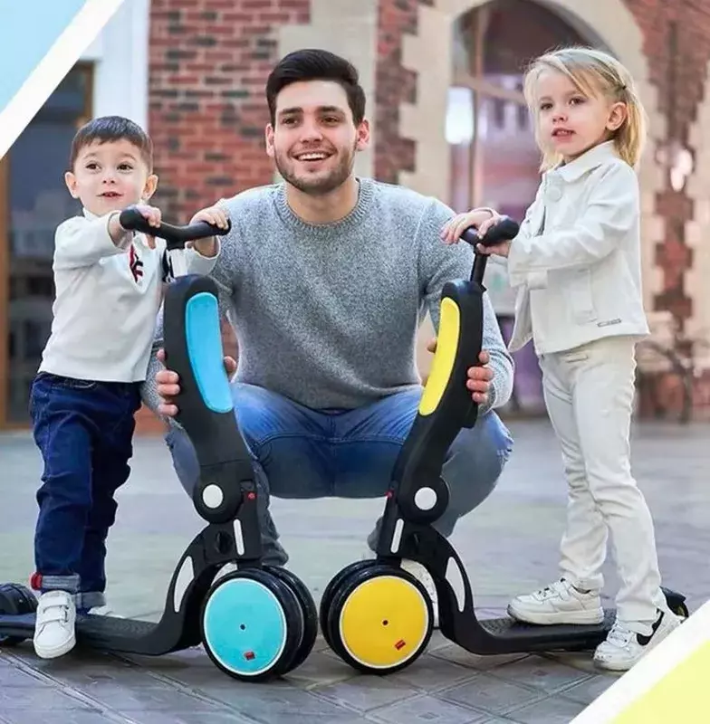 Современный самокат-транссформер