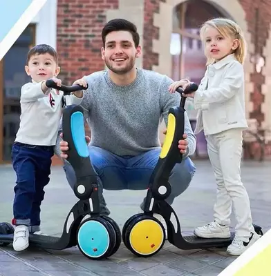 Современный самокат-транссформер