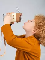 Бутылка с трубочкой