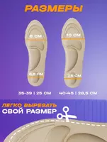 Мягкие массажно-ортопедические стельки