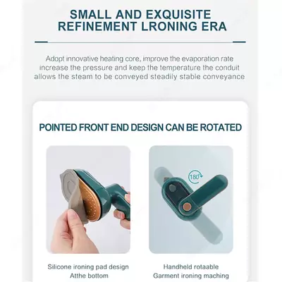 Портативный паровой мини-Утюг для влажной и сухой глажки