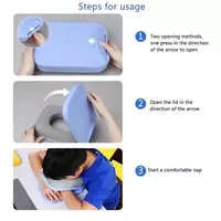 Portativ U shaklidagi uyqu yostig'i "Domashniy ugolok" XK