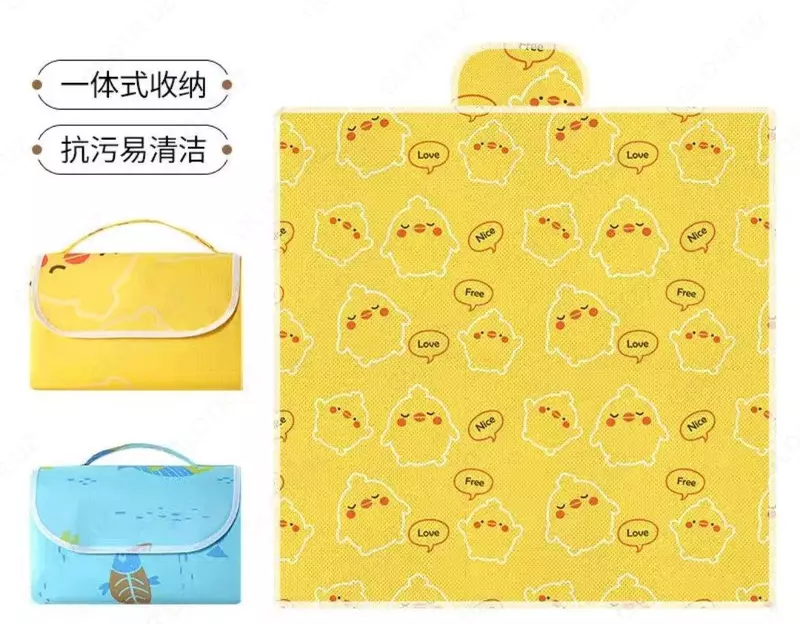 ВОДОСТОЙКИЙ КОВРИК ДЛЯ ПИКНИКА НА ОТКРЫТОМ ВОЗДУХЕ  КОВРИК ДЛЯ ВЕСЕННЕГО ПУТЕШЕСТВИЯ  ПОРТАТИВНый СВЕРХЛЕГКИЙ. Коврики для пикника Нетканый материал. Размер 200*200см