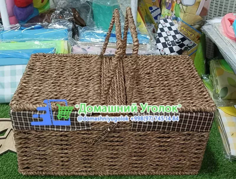Корзина плетенная для пикника Производство Иран