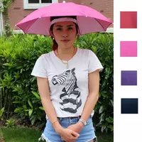 Зонт на голову для рыбалки дачи пикника-это зонт  который одевается на голову и спасет Вас от дождя или солнца.  С этим зонтиком шапкой Вы можете отправить на охоту рыбалку дачу в поход или проехатся