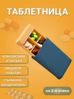 Таблетница - это контейнер для хранения таблеток и других лекарственных препаратов. Она имеет три отсека