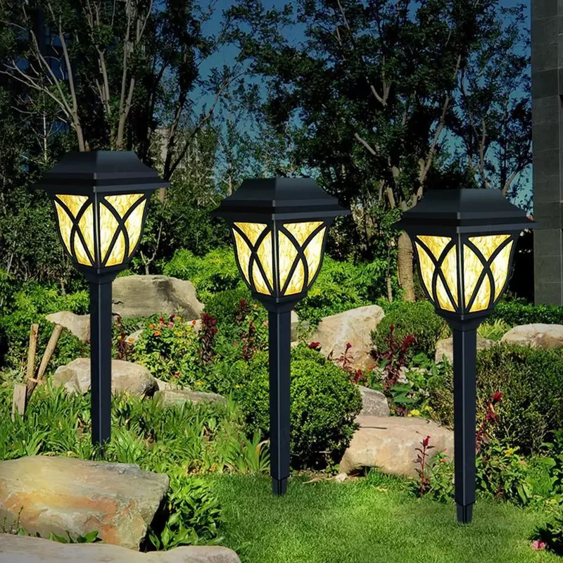 Светильник садовый светодиодный на солнечной батарее для дачи и сада.