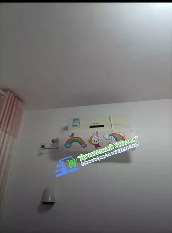 Защитный экран (дефлектор) для кондиционера (сплит-системы) - это ветрозащитный экран