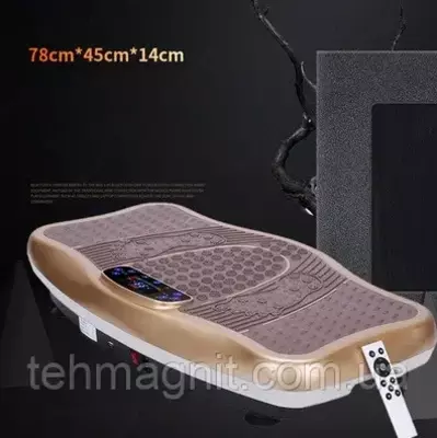 Вибрационная платформа 5 программ 99 скоростей с Bluetooth 200W Vibro body Shaper GB 1749