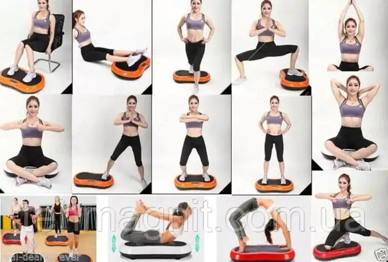 Вибрационная платформа 5 программ 99 скоростей с Bluetooth 200W Vibro body Shaper GB 1749 - ЯТТ "Домашний Уголок"