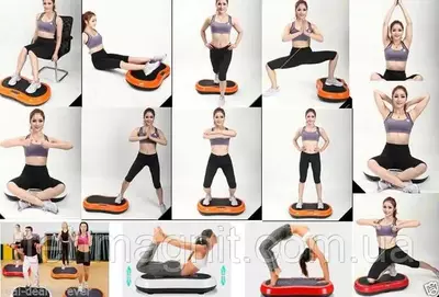 Вибрационная платформа 5 программ 99 скоростей с Bluetooth 200W Vibro body Shaper GB 1749 - ЯТТ "Домашний Уголок"