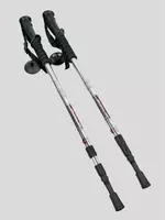 Палки для скандинавской ходьбы  110 см Фиксатор: Snap lock (зажимной) • Темляк: Регулируемый нейлоновый  на подушечках • Тип палок: скандинавская ходьба • Вид палок: телескопические • Материал тру