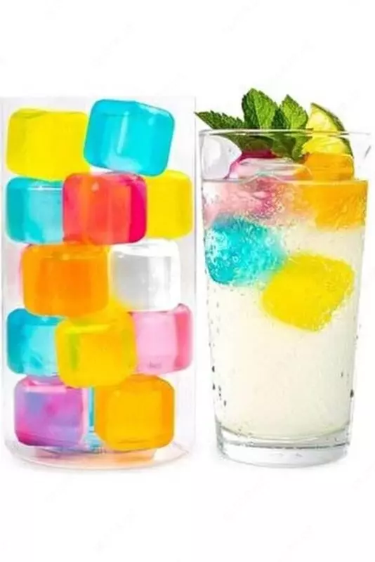  Охладители напитков (многоразовый лед) Cubes Ice Домашний Уголок