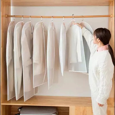 Чехол для хранения одежды ПРОЗРАЧНЫЙ