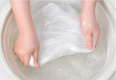 Чехол для хранения одежды ПРОЗРАЧНЫЙ "Domashniy ugolok" XK