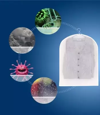 Чехол для хранения одежды ПРОЗРАЧНЫЙ